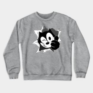 felix the cat vantage Crewneck Sweatshirt